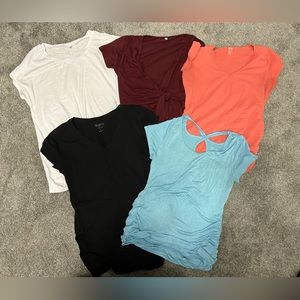 Maternity Fitted T-Shirt Bundle - Medium